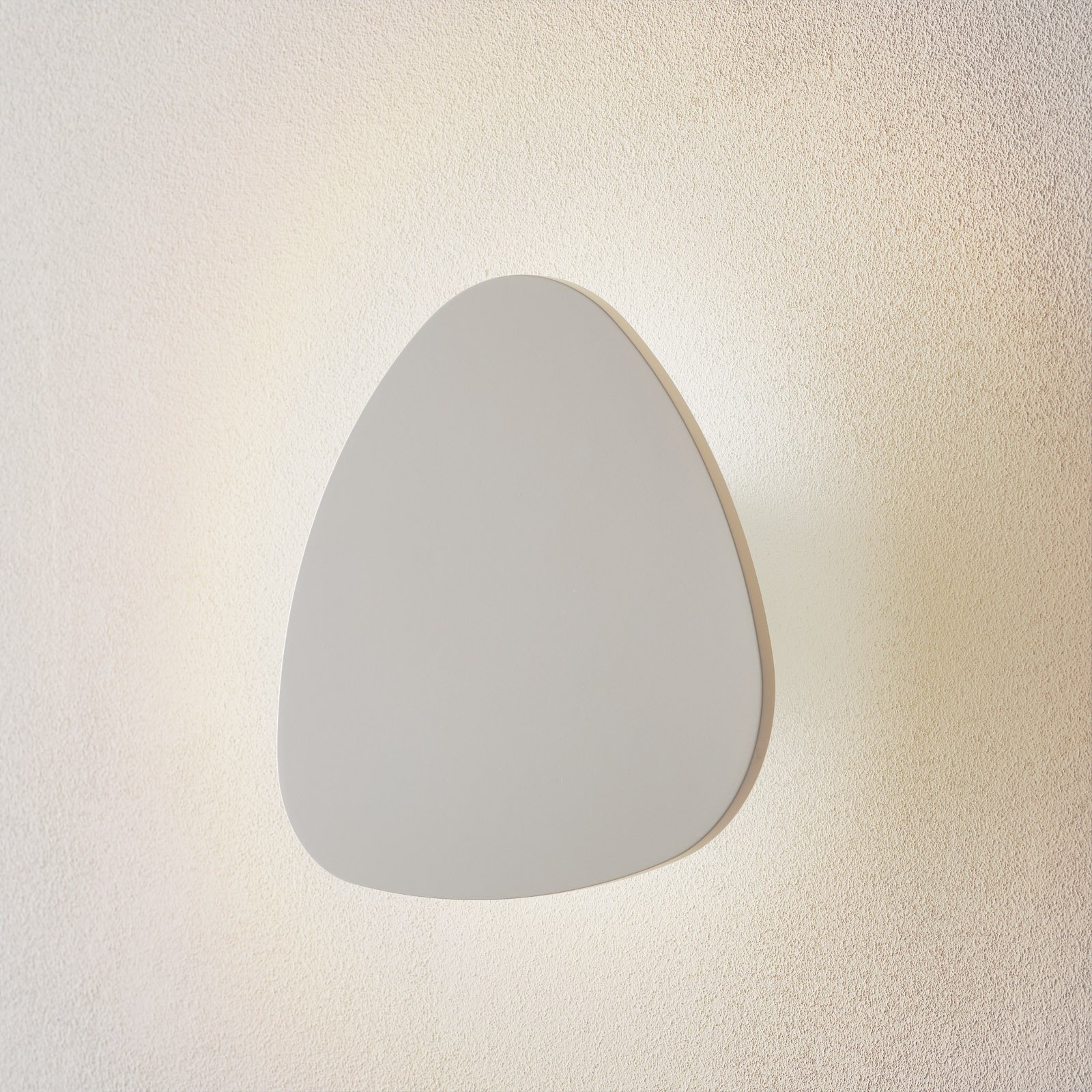 Nástenné svietidlo Bover Tria 02 LED, biele, 27 cm, stmievateľné