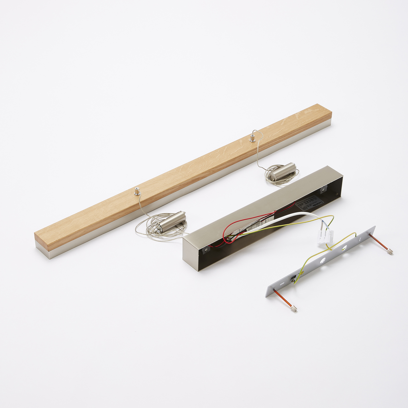 Rothfels LED-pendellampe Elna, nikkel, 78 cm