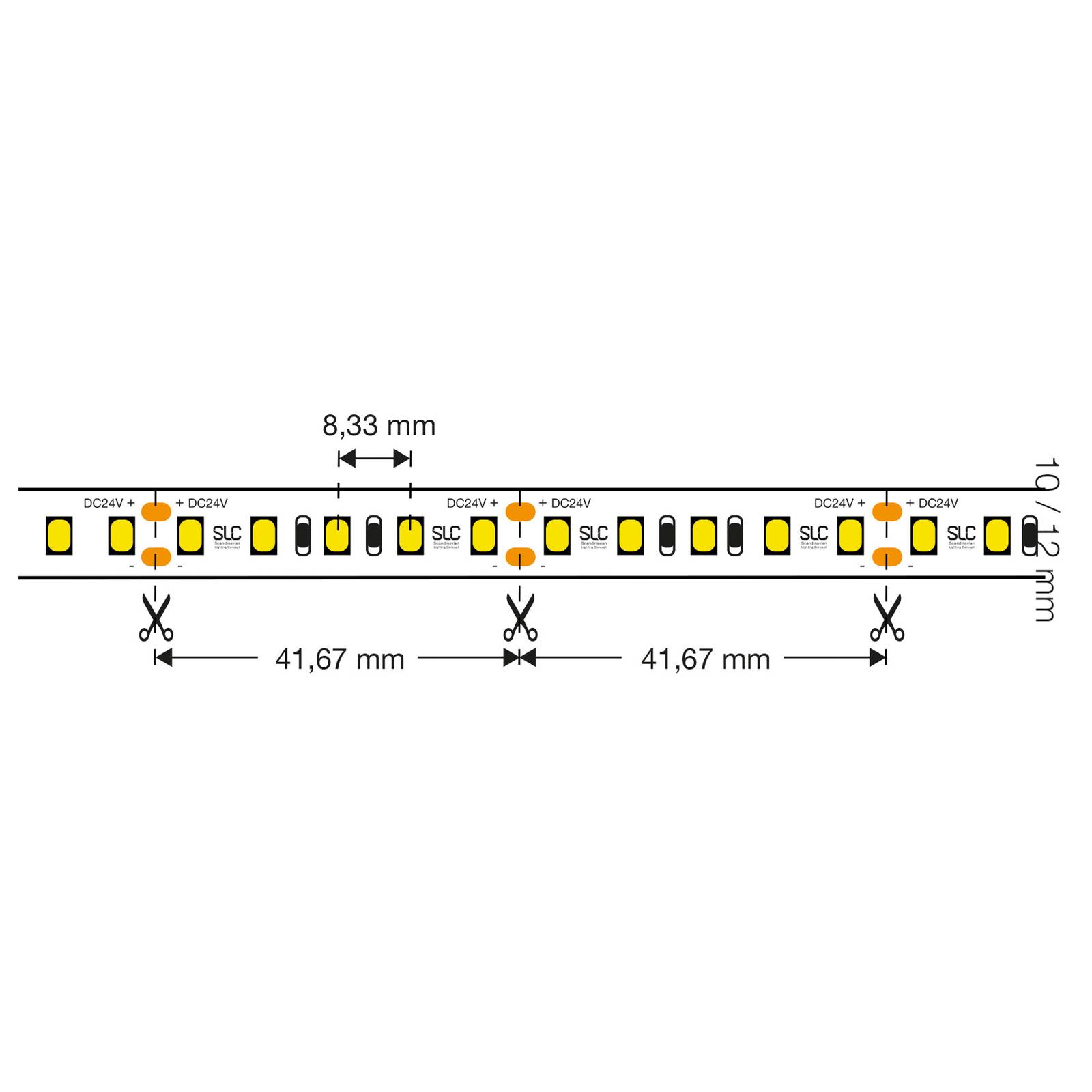 SLC Taśma LED Ultra Long iCC IP67 30m 240W 3000K