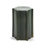 03 DARK GREEN PAWN sidebord, grøn, keramik, højde 44,5 cm – Serax