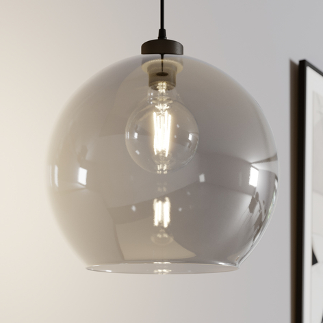 Lampa wisząca Cubus, 1-punktowa, grafit
