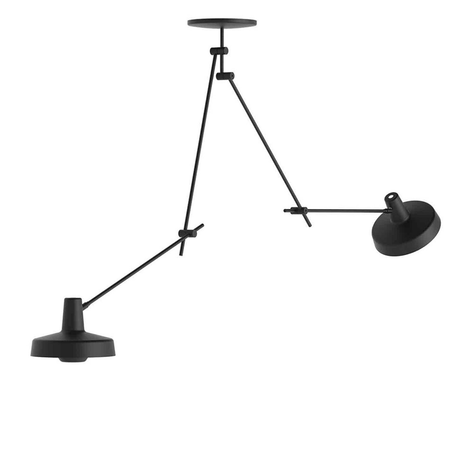 Arigato Stropné Lampa Double Long Black - Grupa