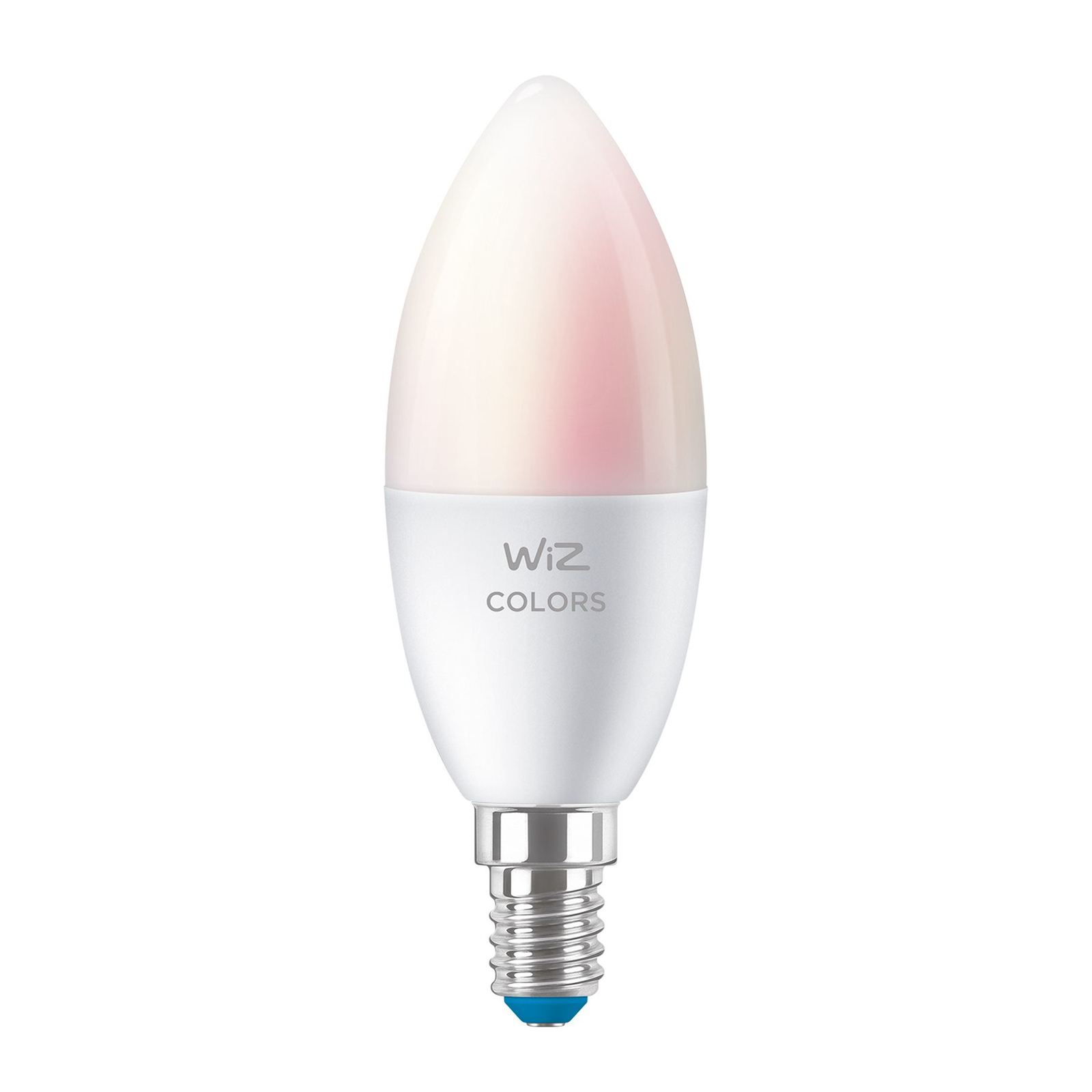 WiZ C37 żarówka LED E14 4,9W świeca matowa RGB