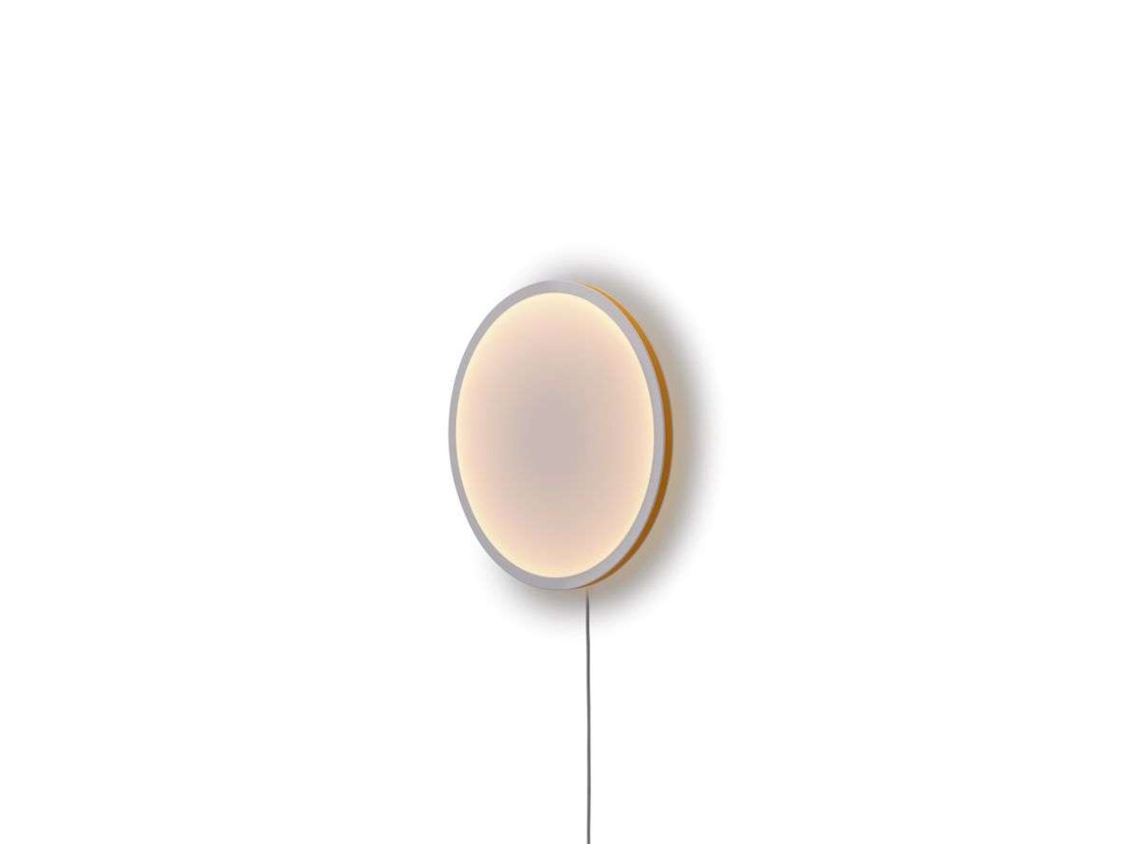 Calm Vägglampa Ø50 Touch Dim White/Orange - Muuto