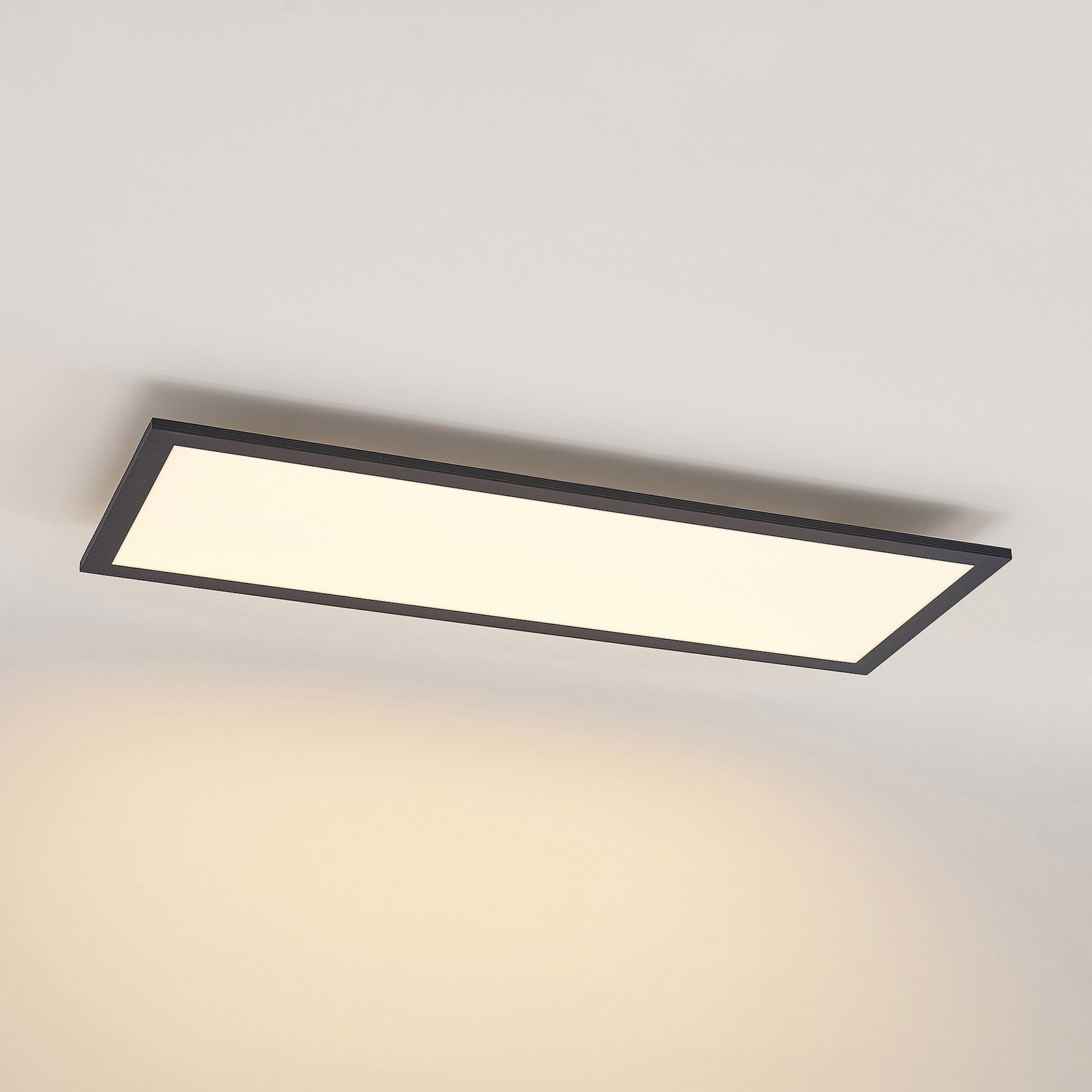Nelios Lámpara de Techo LED 2700-6500k 80x30 Black - Lindby