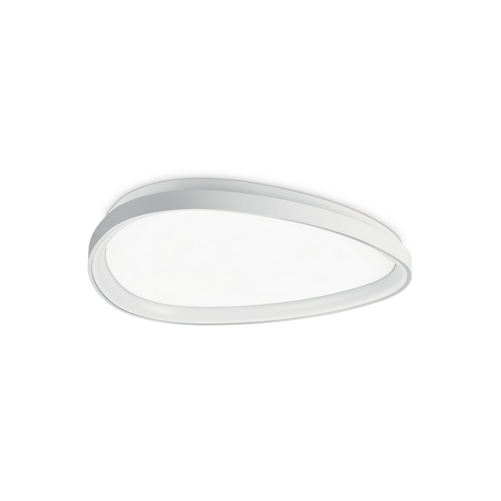 Candeeiro de teto LED IDEAL LUX Gemini, branco, 61 cm, 4000 K, ligar/desligar