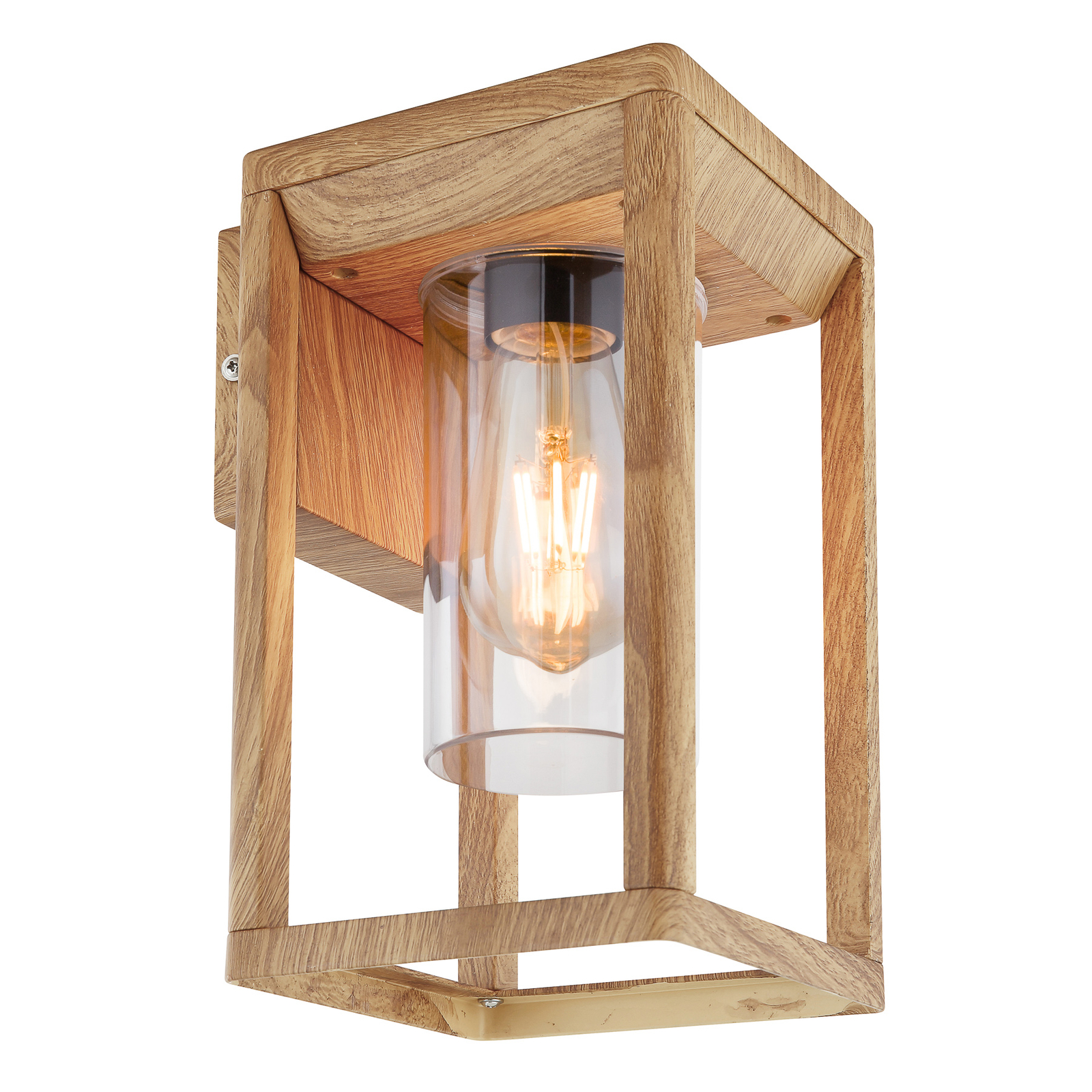 Candela outdoor wall lamp in a wood look