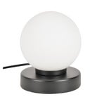 Lampada da tavolo Seventy, nero opaco, altezza 15 cm - COREP SAS