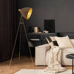 Stojací lampa Chester, výška 149 cm, barva rezavá/zlatá, ocel