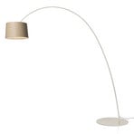 Подова лампа Foscarini Twiggy Wood MyLight в сив цвят