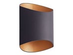 Vilja Wall Lamp Black/Gold - Arcchio