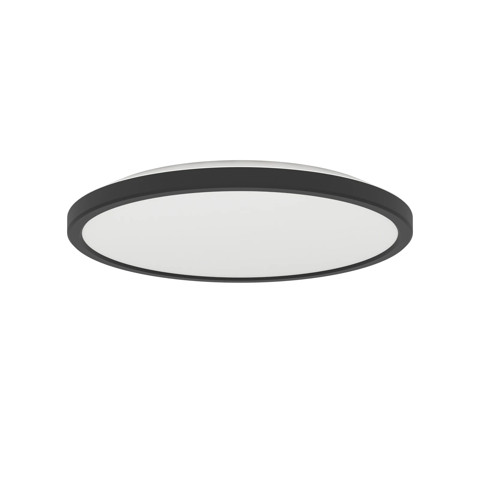 EGLO connect LED-taklampe Rovito-Z, svart, Ø 30 cm