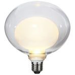 LED lempa E27 3,5 W G150, opalinė, 3 pakopų apšvietimas