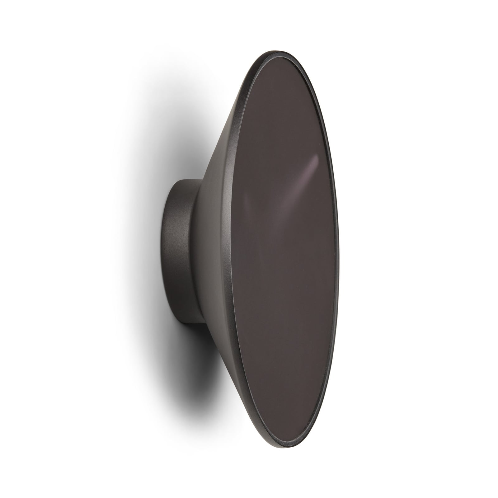 Reloj de pared Momentt, negro, Ø 30 cm, acero - GEJST