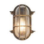 Porto bulkhead wall light, oval