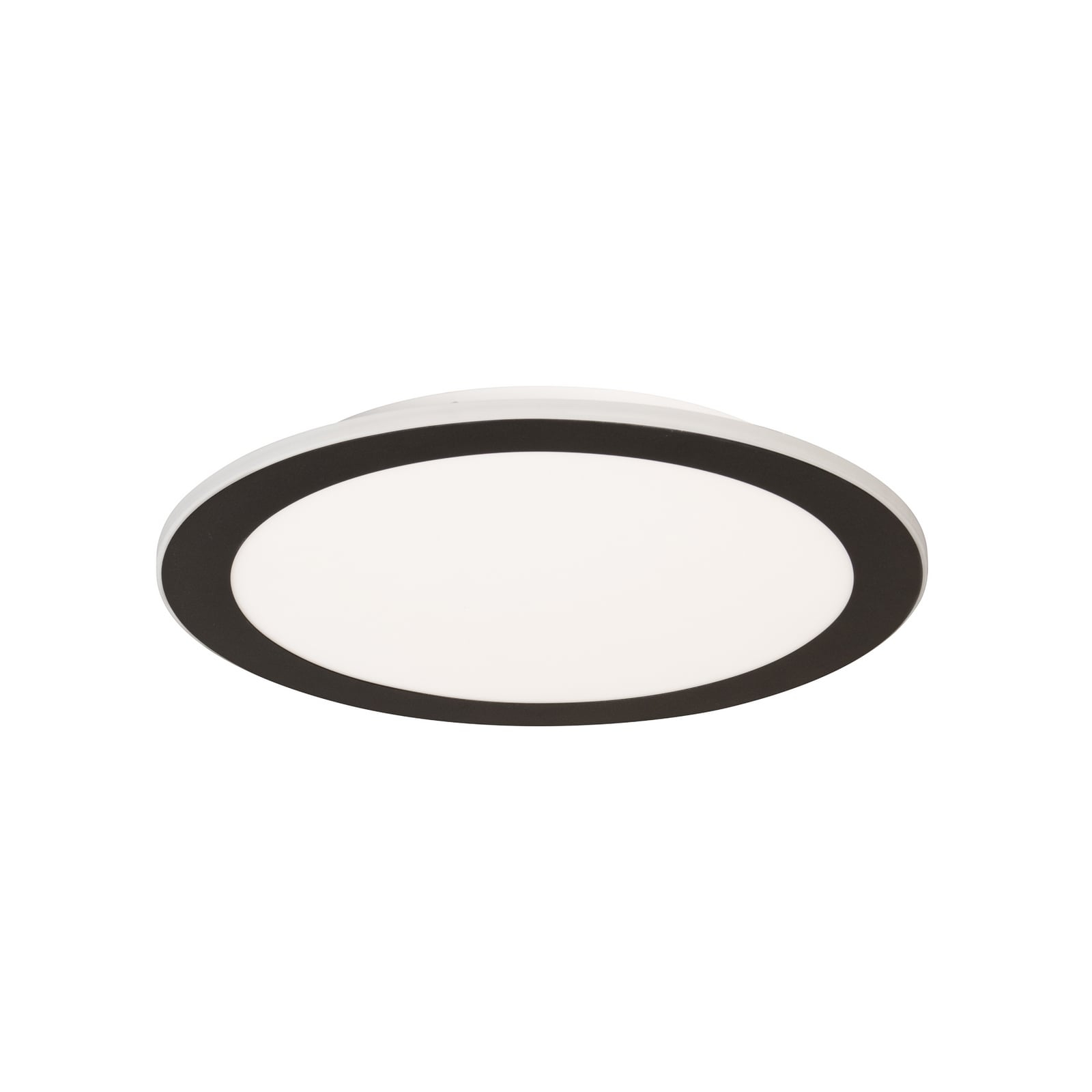 LED-Deckenlampe Cavena, Ø 39 cm, sandgrau, Metall, CCT LED-Deckenlampe Cavena, Ø 39 cm, sandgrau, Metall, CCT