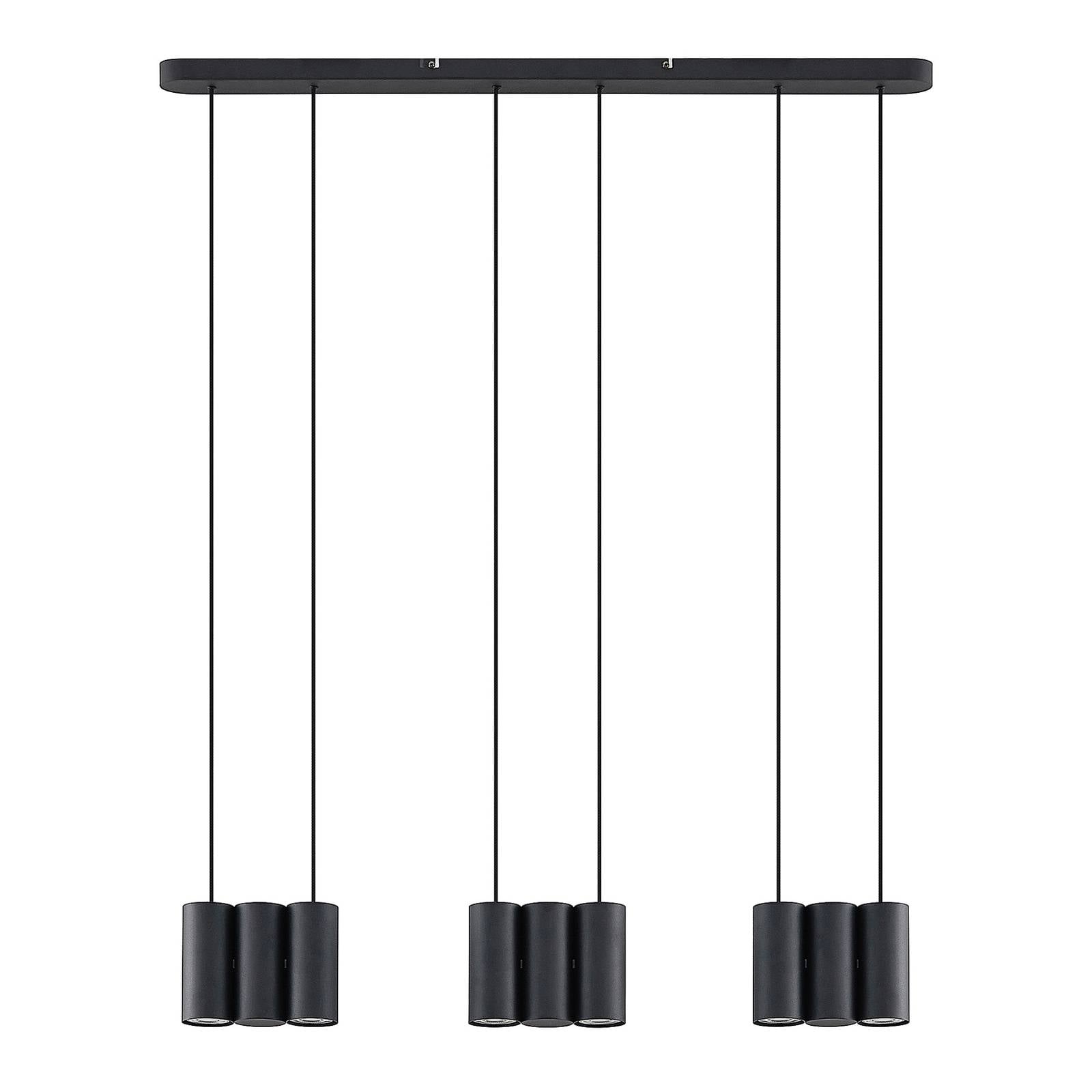 Lucande Pendant Light - Living / Dining Room - Hanging Light - dimmable - Modern - Black