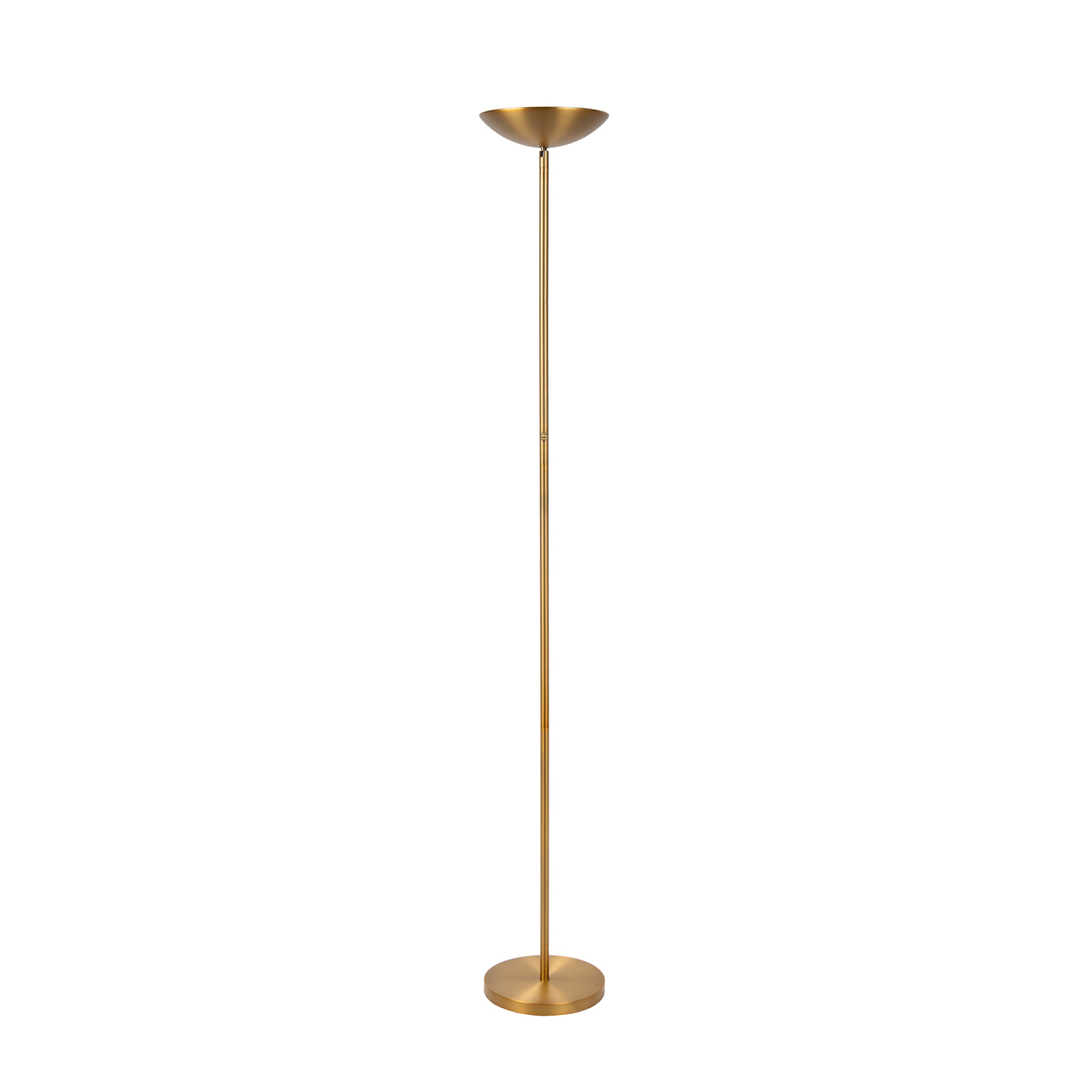Piantana LED ZENITH, color oro, altezza 180 cm, metallo, dimmerabile Piantana LED ZENITH, color oro, altezza 180 cm, metallo, dimmerabile
