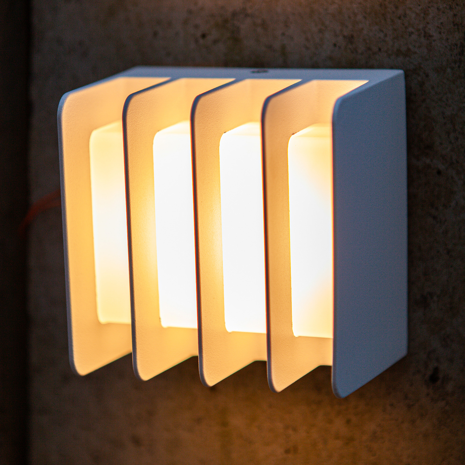 Gridy LED outdoor wall light IP54