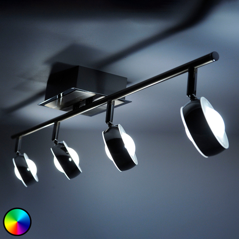 LED-taklampe Majvi med justerbart lys