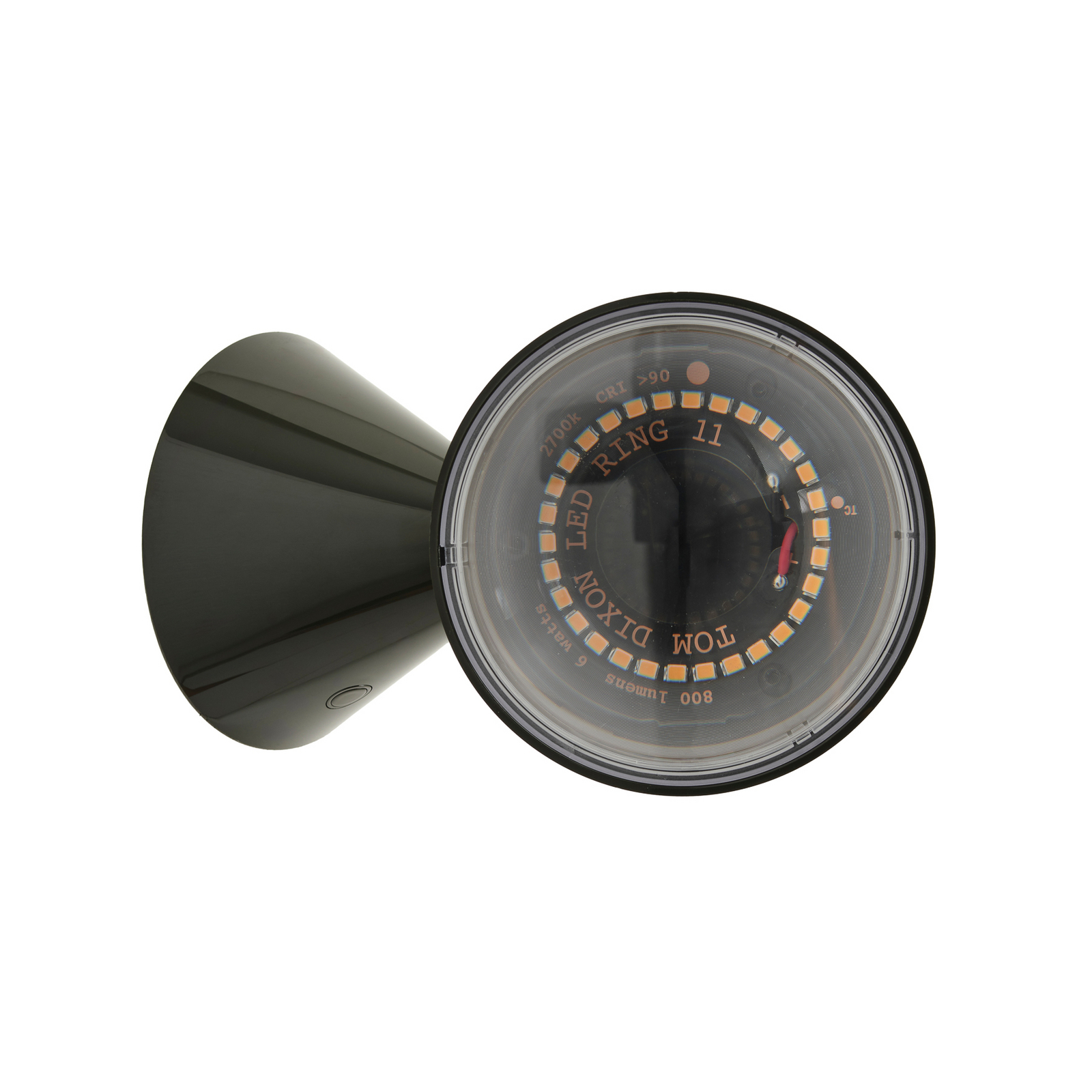 Tom Dixon LED wall light Pose, green, 21 cm, plastic Tom Dixon LED wall light Pose, green, 21 cm, plastic