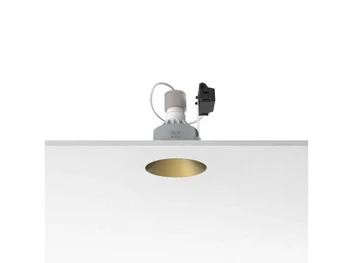 Kap 80 Fixed Round Wbudowany Reflektor Punktowy Gold - Flos