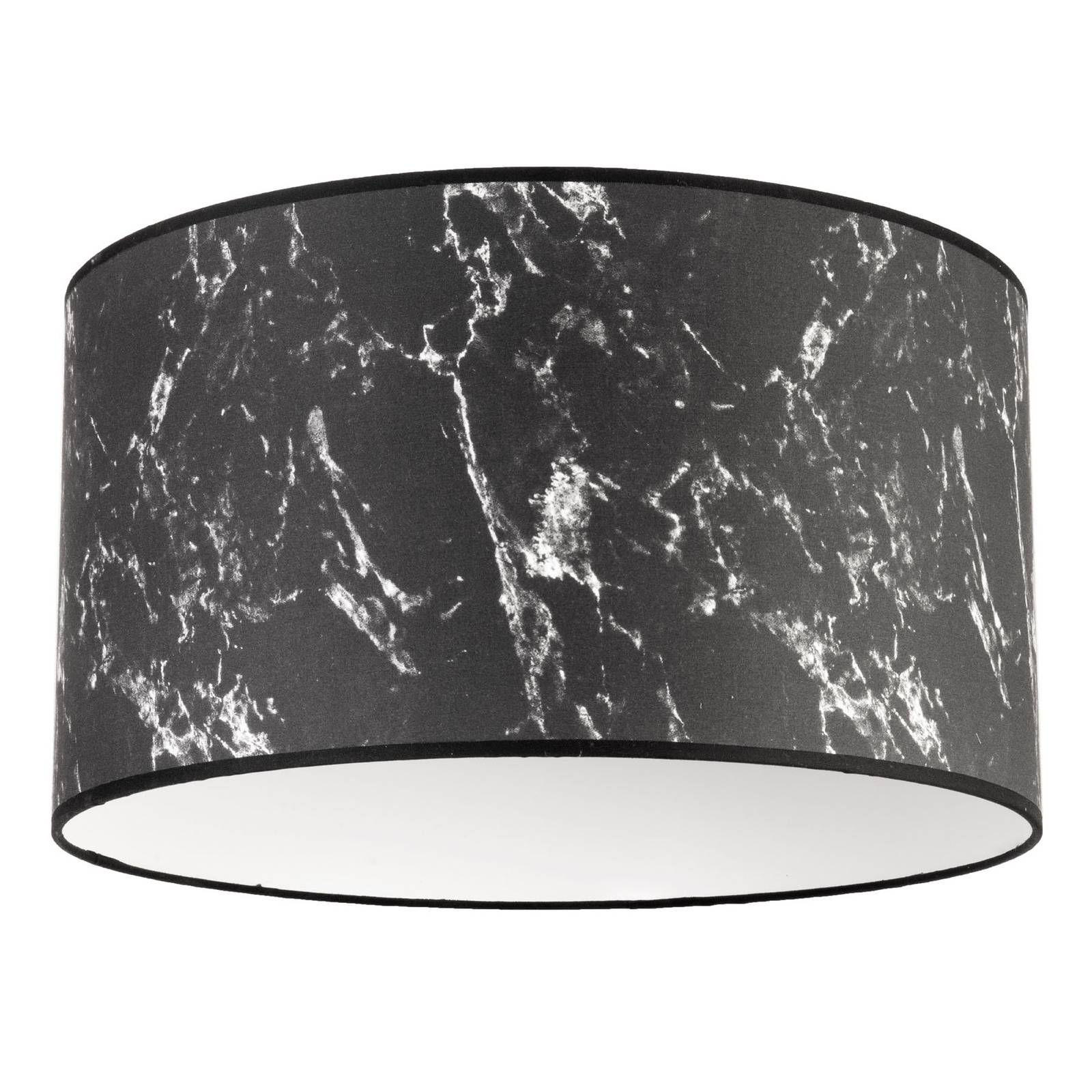 Euluna Plafonnier Marble noir marbré