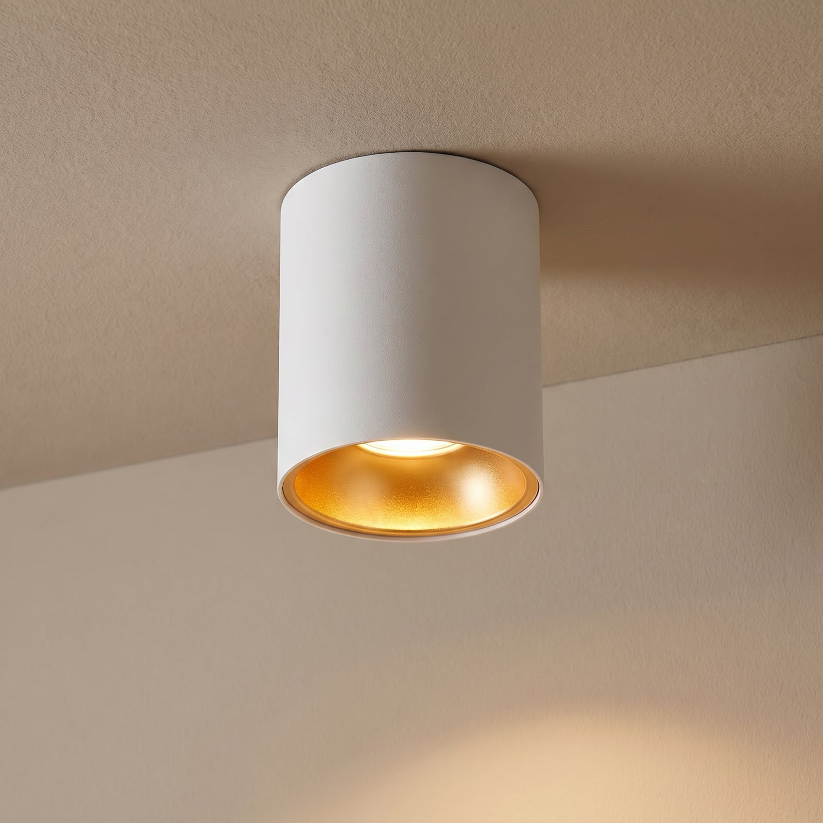 Starlight downlight, rund, hvit