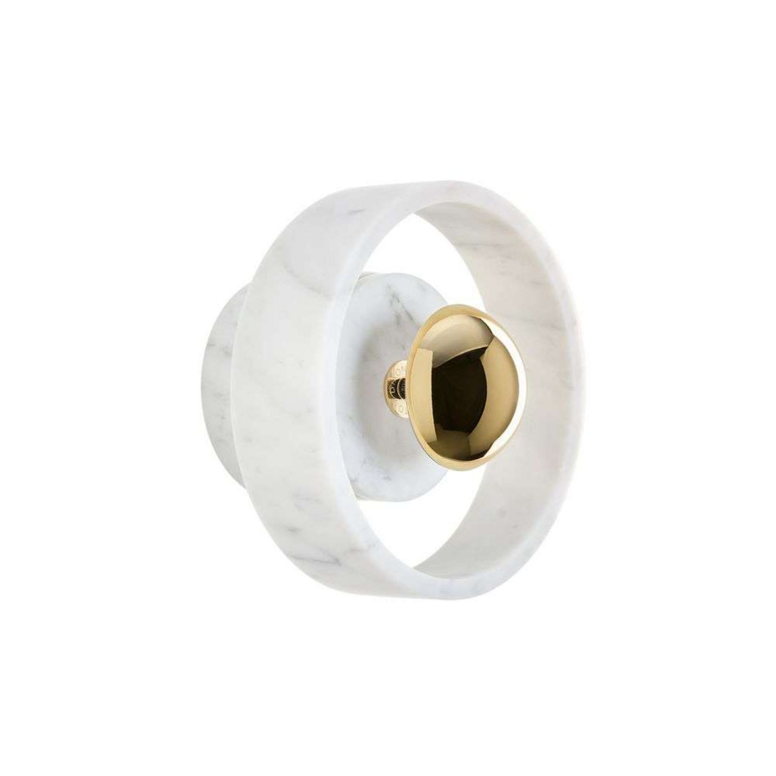 Stone Aplique de Pared White/Gold - Tom Dixon