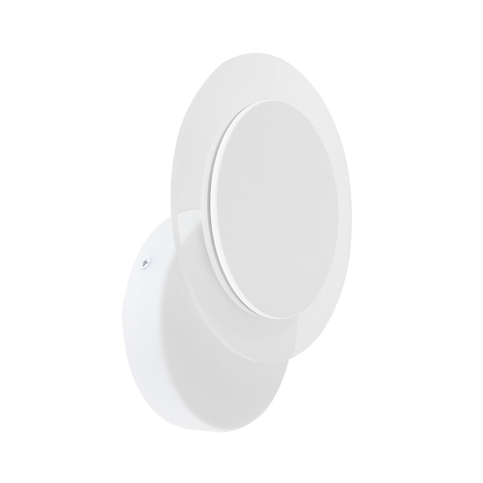 Aplique de pared LED Lido, blanco, metal, 2700 K