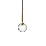 Nuura Miira 1 lampa wisząca 1-pkt. mosiądz