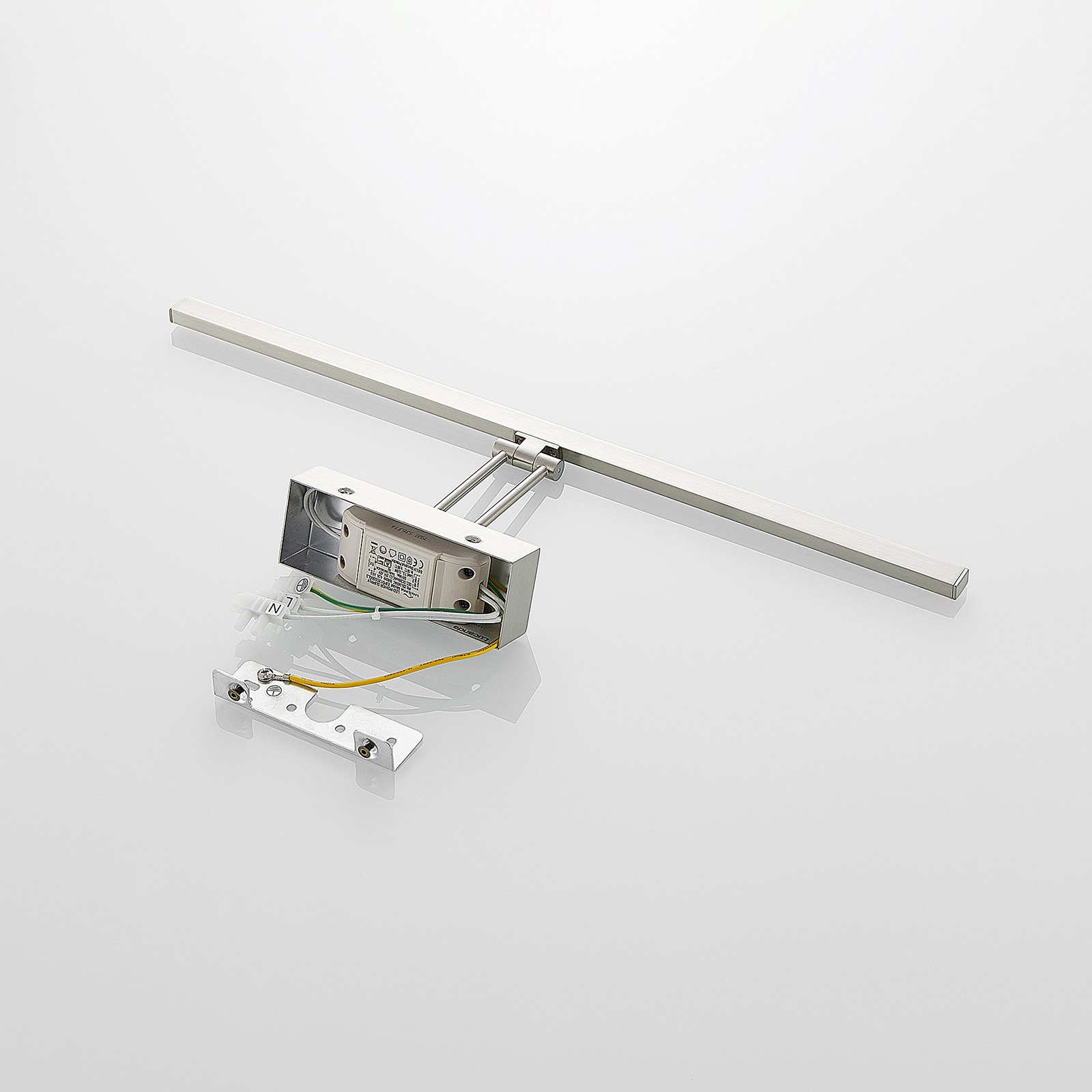 Thibaud LED Vegglampe L51,4 Nickel - Lucande
