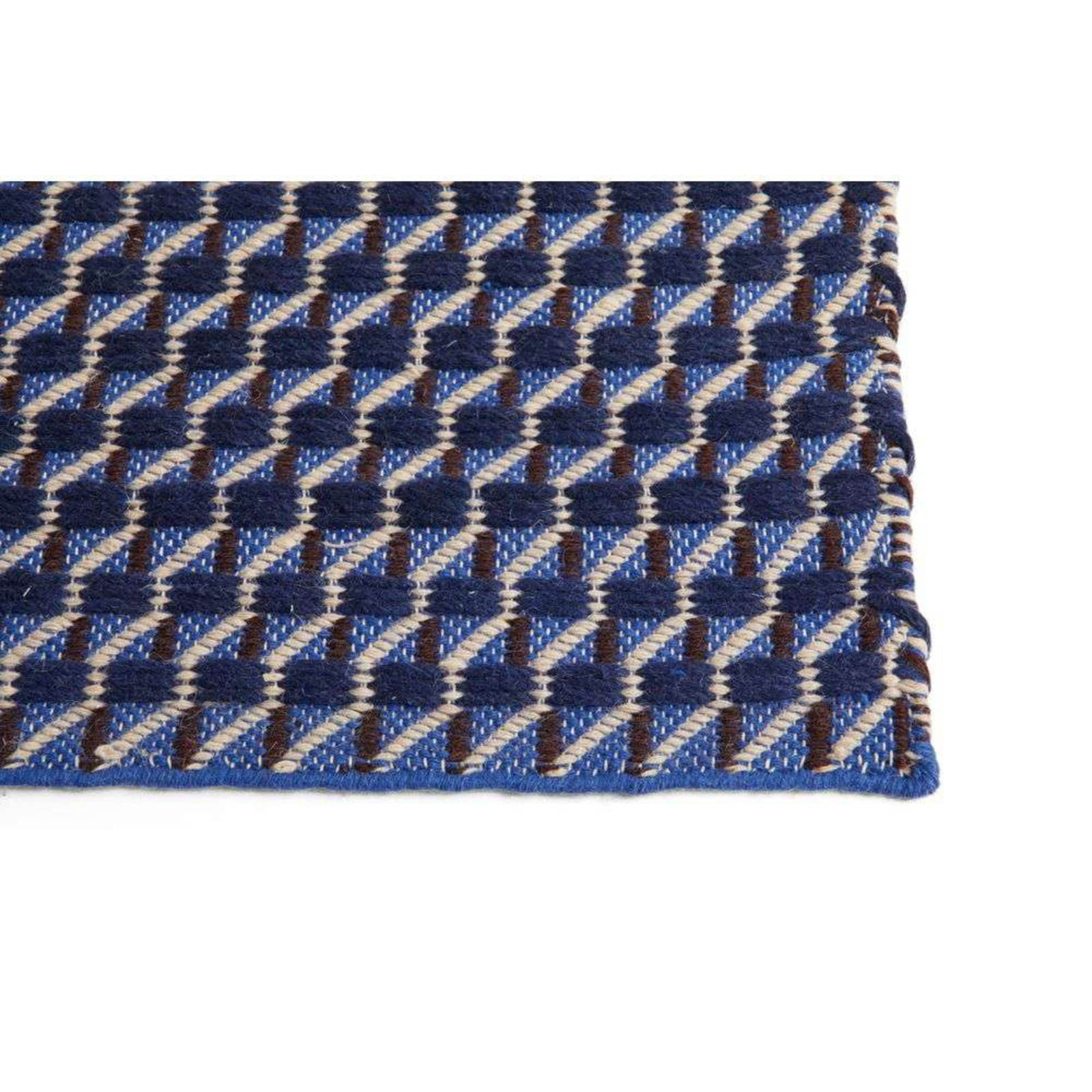 Channel Rug 60x200 Blue/White - HAY