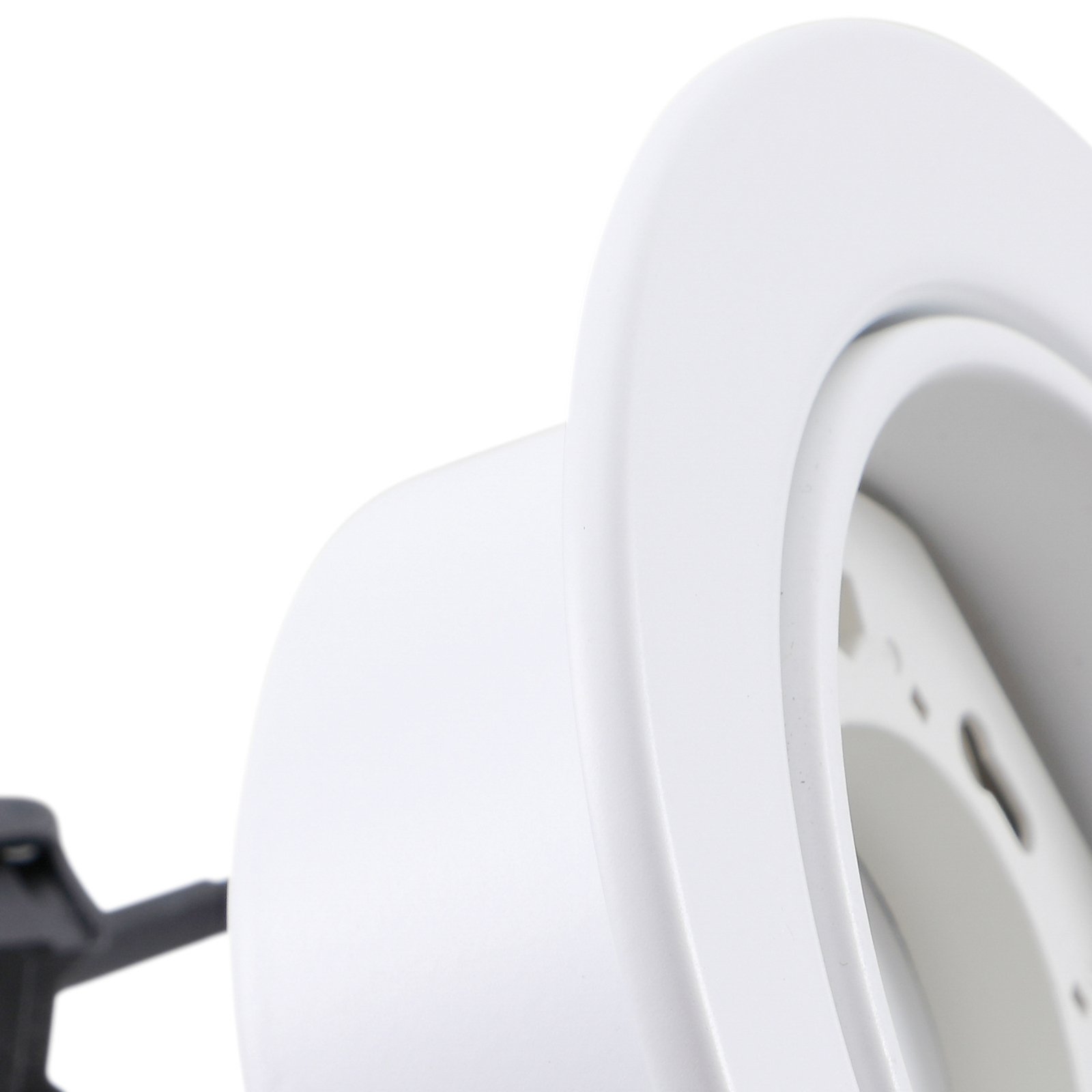 Lindby luci da incasso Jyla, bianco opaco, Ø 13 cm, GX53