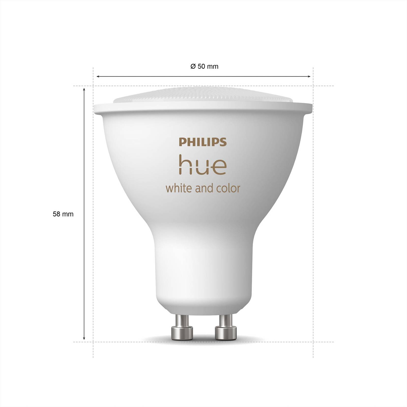 Image of Philips Hue White & Color Ambiance GU10 LED 8718699629274