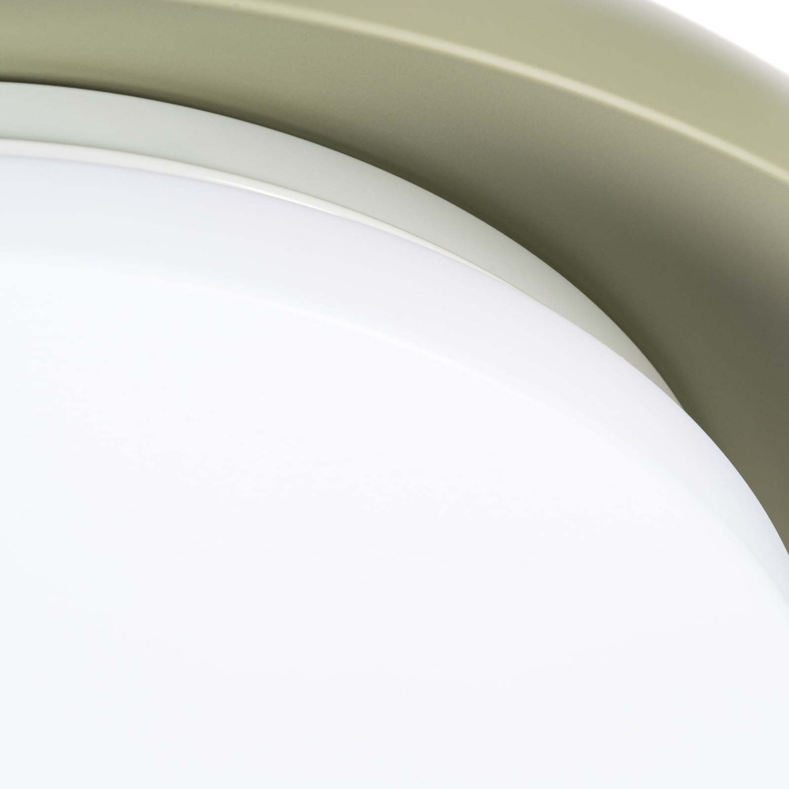 Florie LED-hængelampe, grøn, metal, Ø 40 cm – Lindby