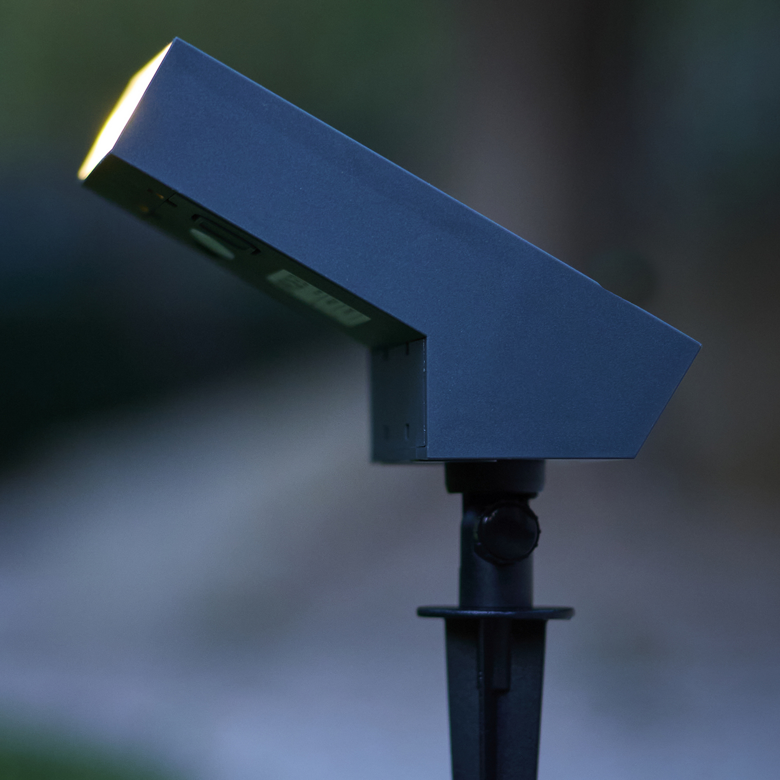 Soltek LED ground spike light, anthracite, length 13 cm