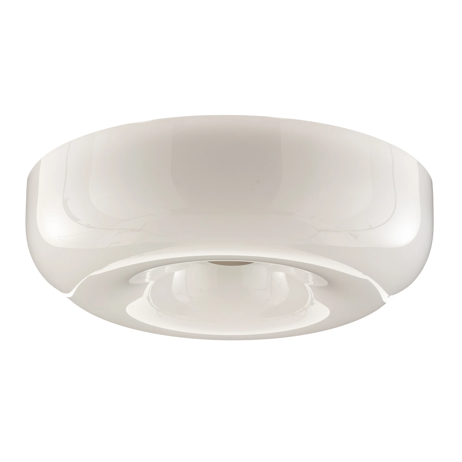 Foscarini Circus grande plafonnier en verre, Ø 46 cm