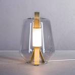 Prandina Luisa T1 lampe 2 700 K laiton/transparent