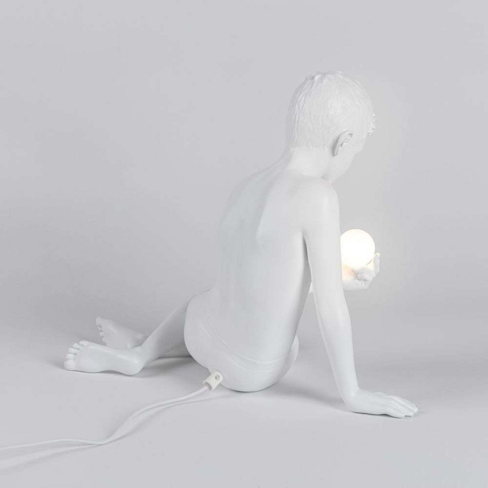 Innerglow Boy Table Lamp Mini White - Seletti