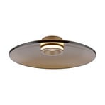 Moon LED-Deckenlampe bronce Ø50cm, Amberglas (dunkel) - PURE