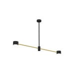 Cross Gold loftlampe, 2 lyskilder