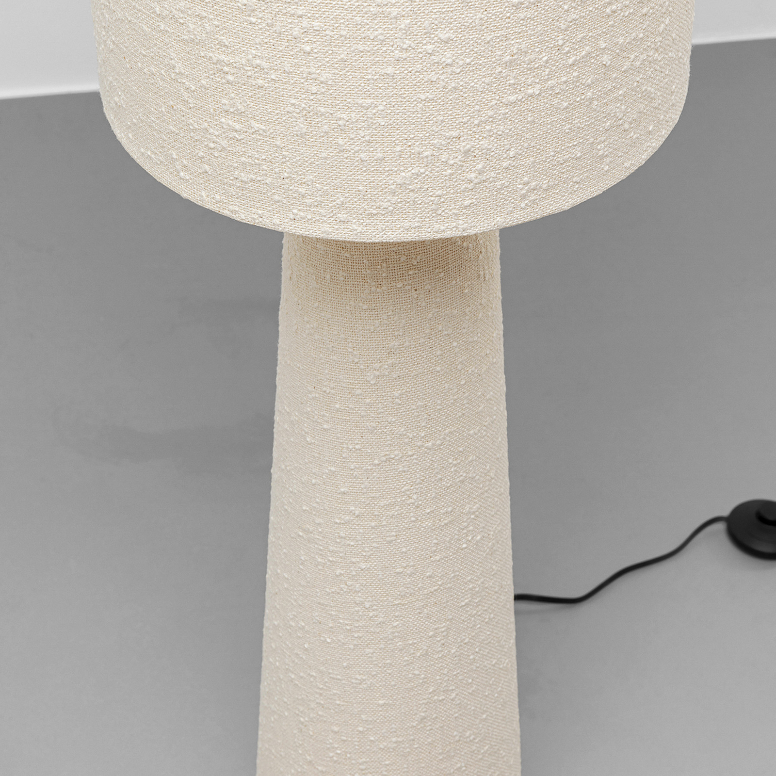 Lampe sur pied KARE Marleen, beige, lin, 130 cm, E27