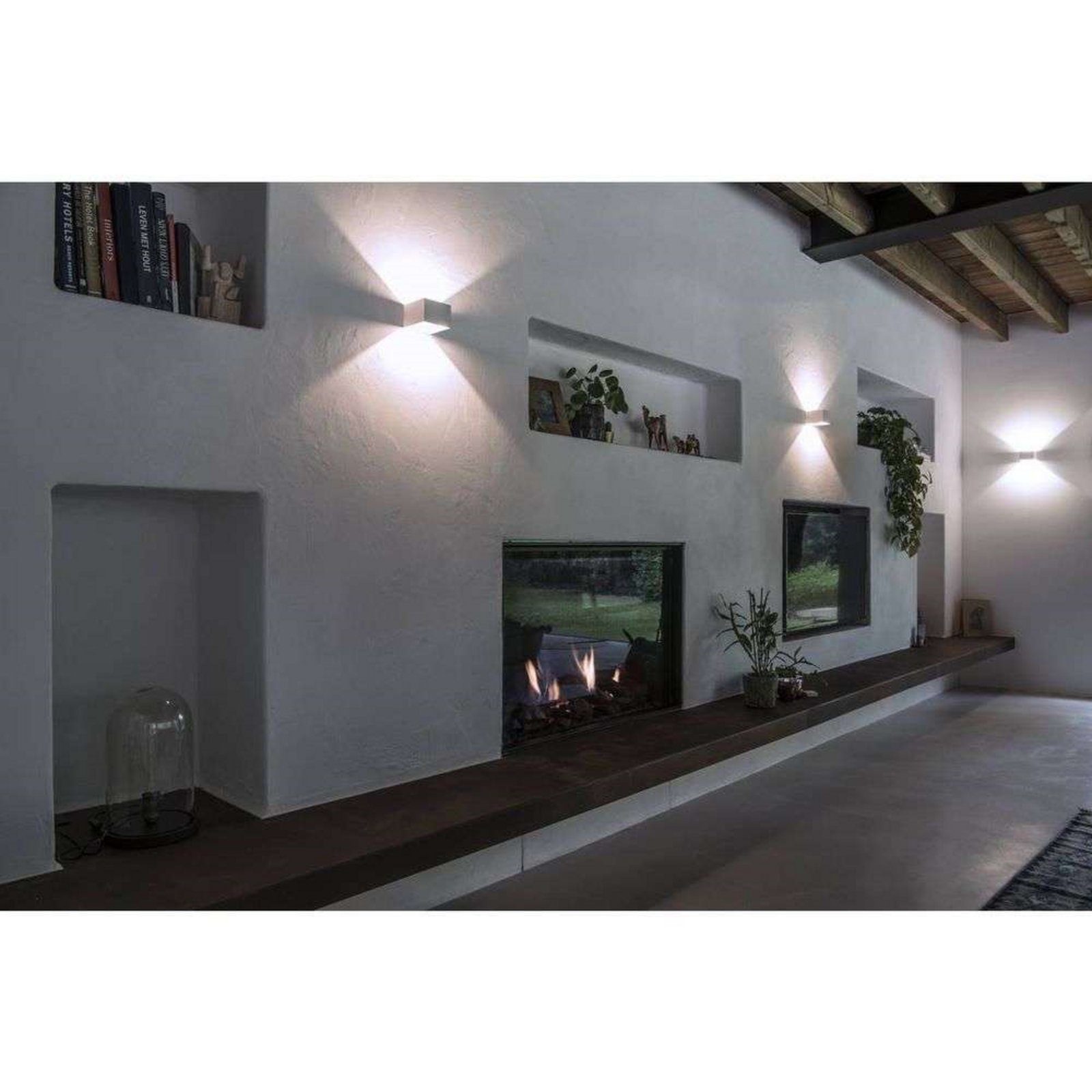 Logs In Aplique de Pared LED Dim-To-Warm White - SLV