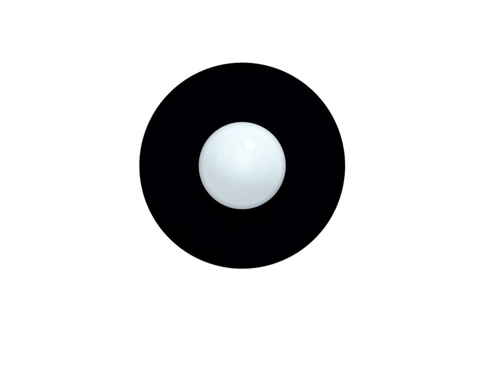 Candy Big Circle 360 S væglampe, sort Swedish Ninja - Stue - Metal