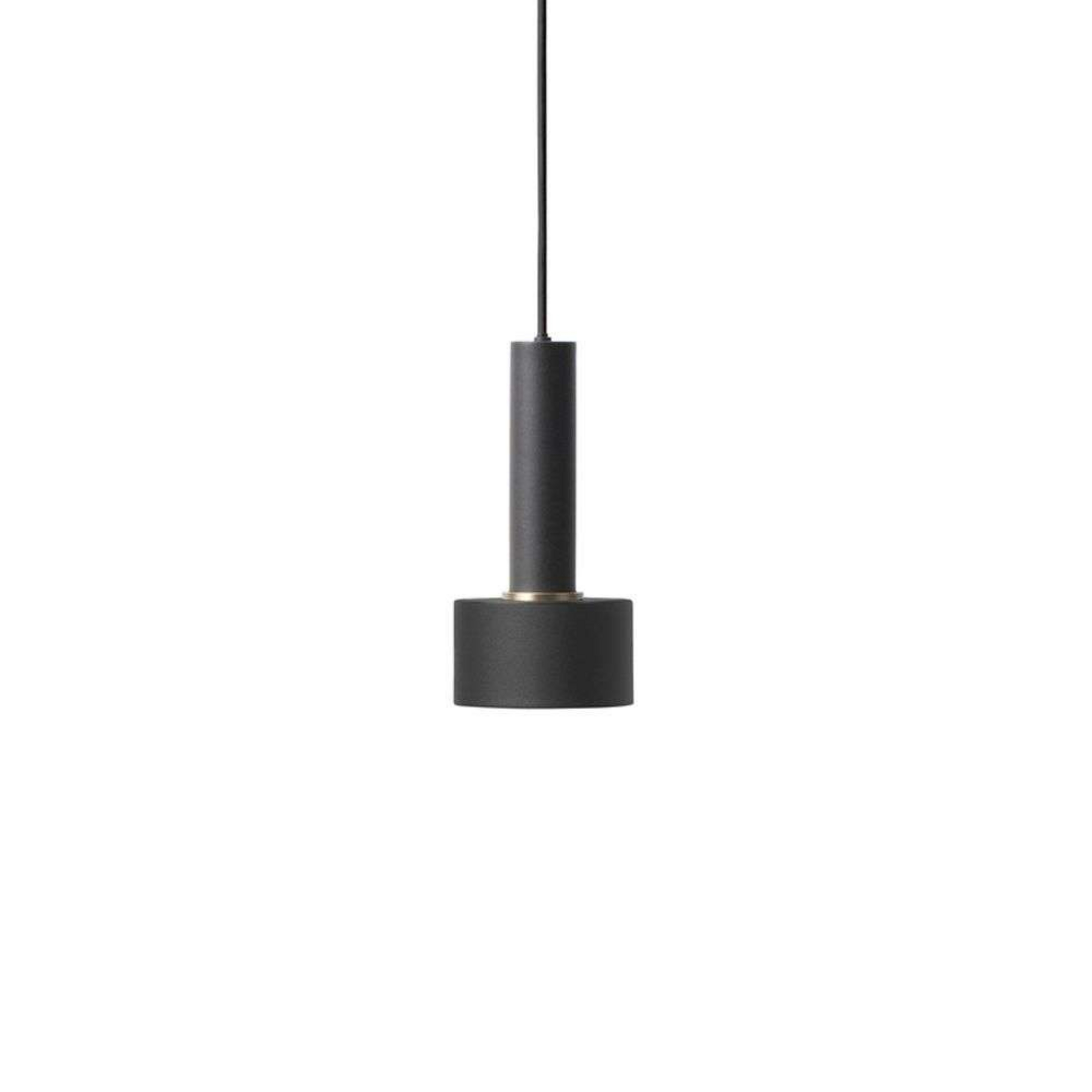 Collect Pendel Disc High Black - Ferm Living