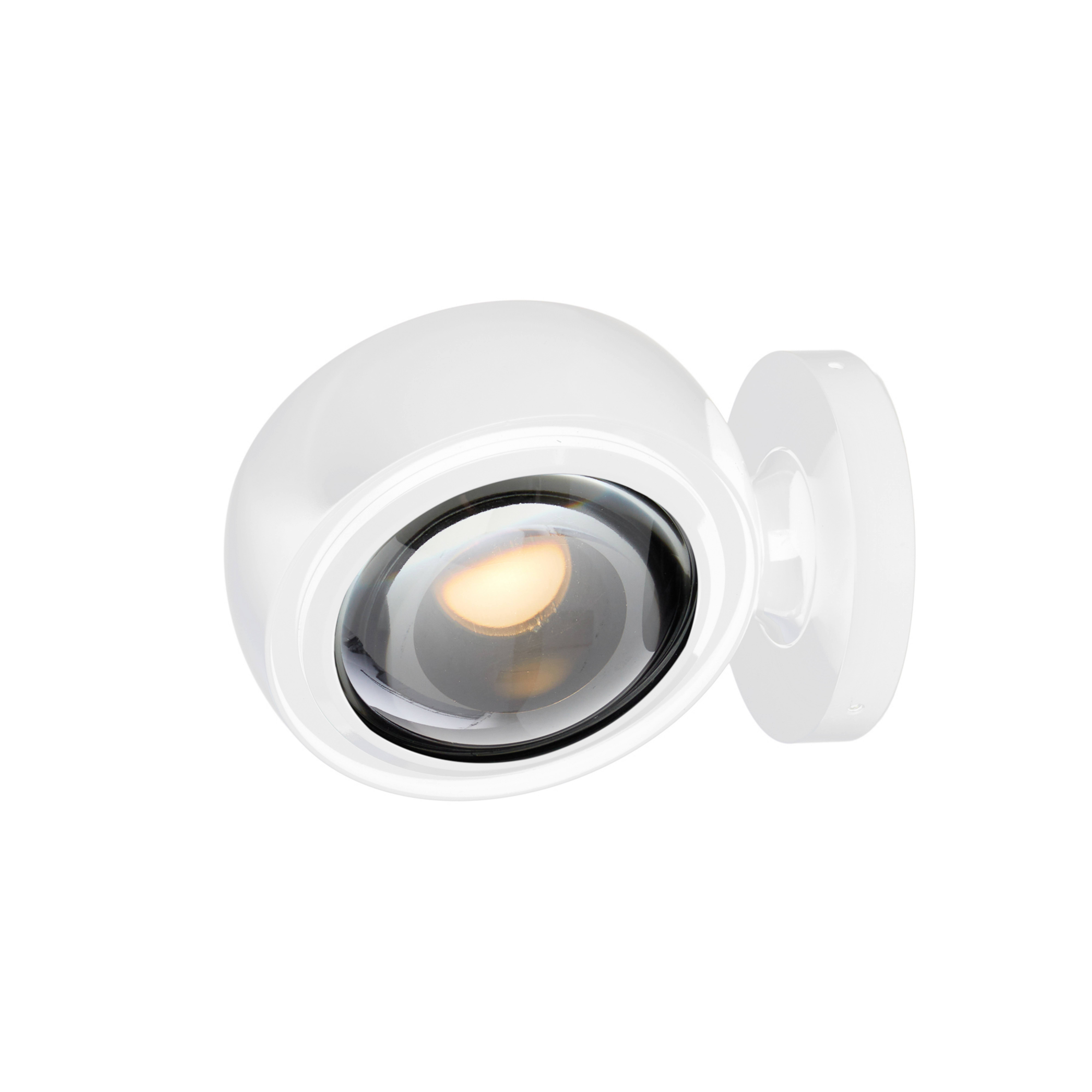 Optic Applique Murale Glossy White - Loom Design