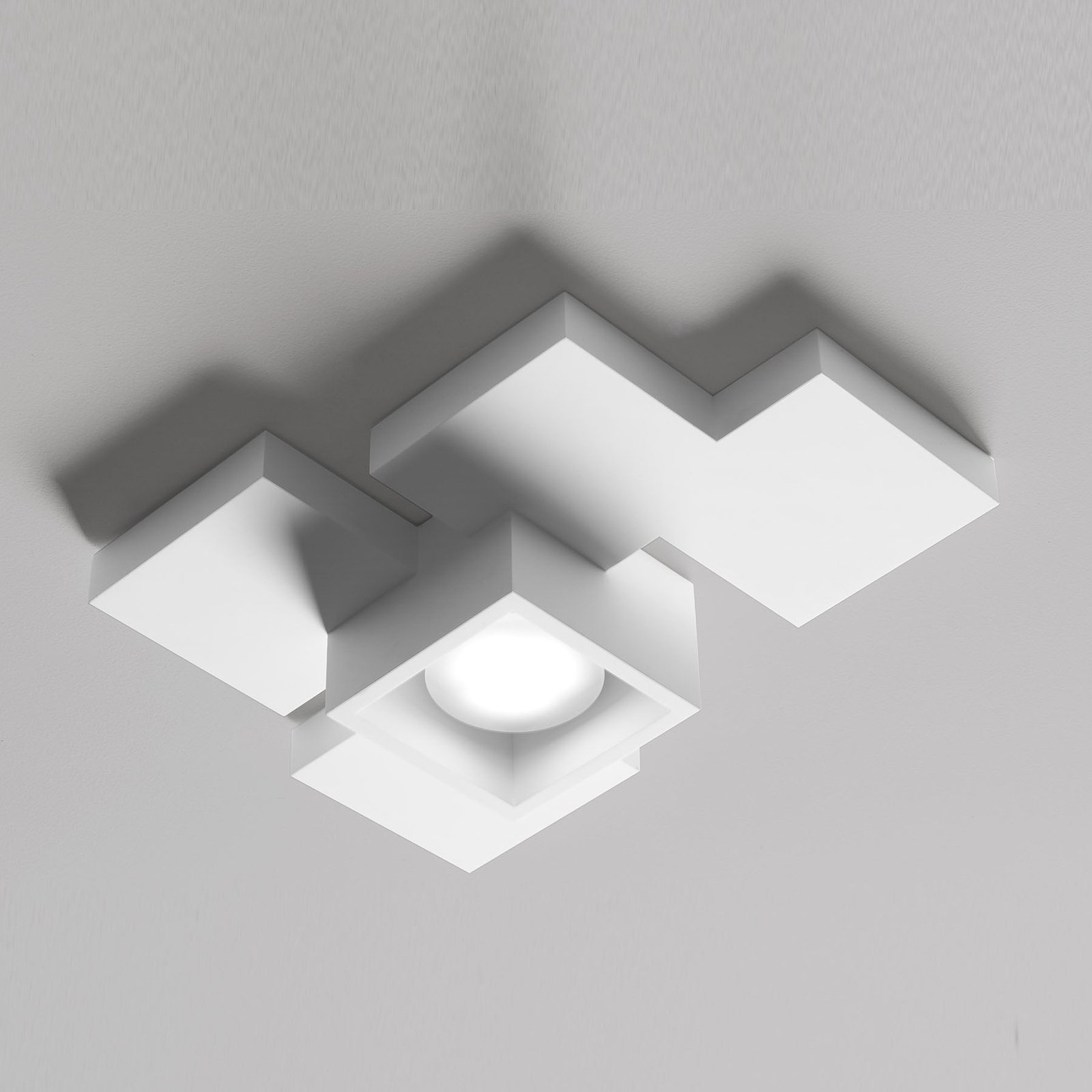 Side ceiling light, 1-bulb