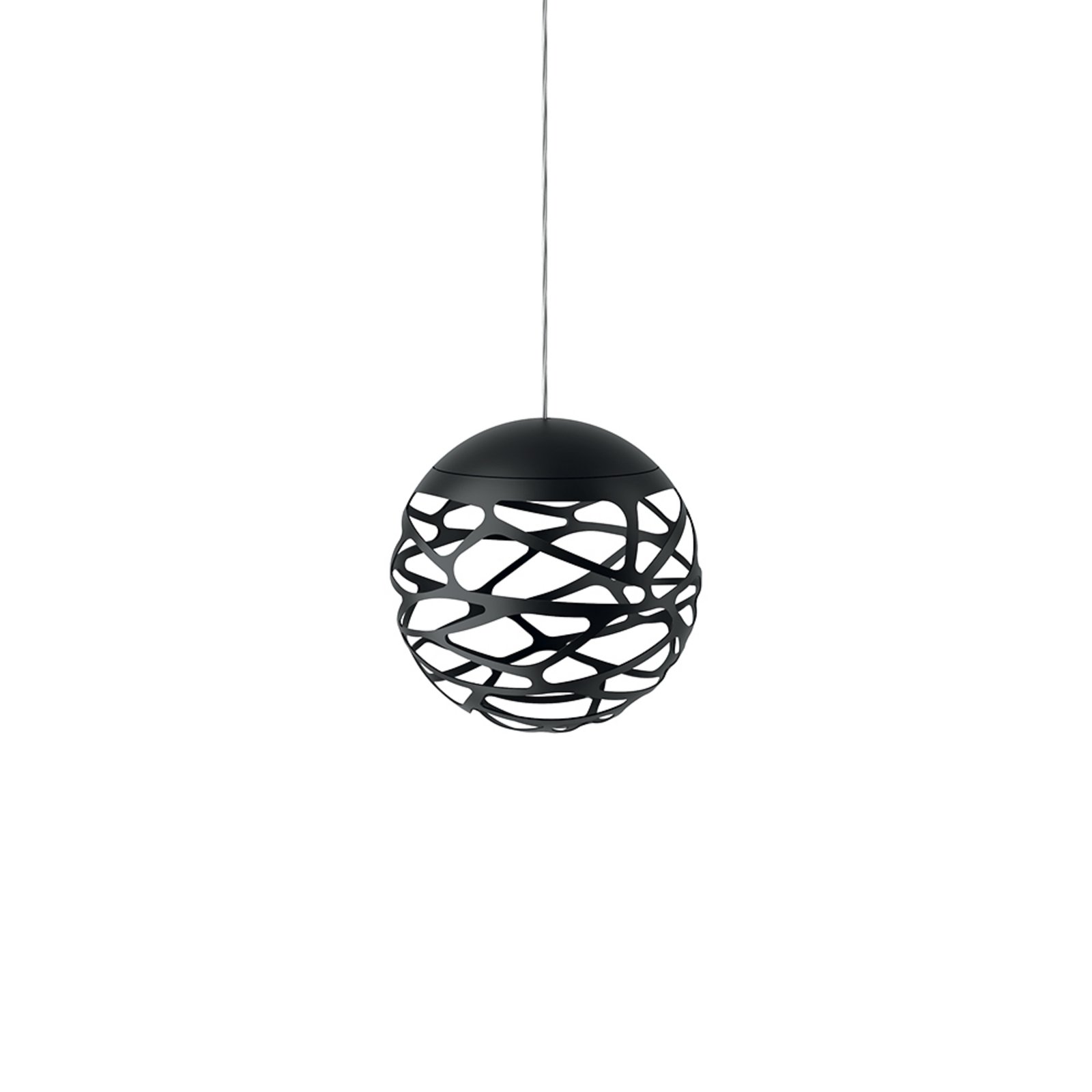 Kelly Cluster Sphere Pendant Black - Lodes