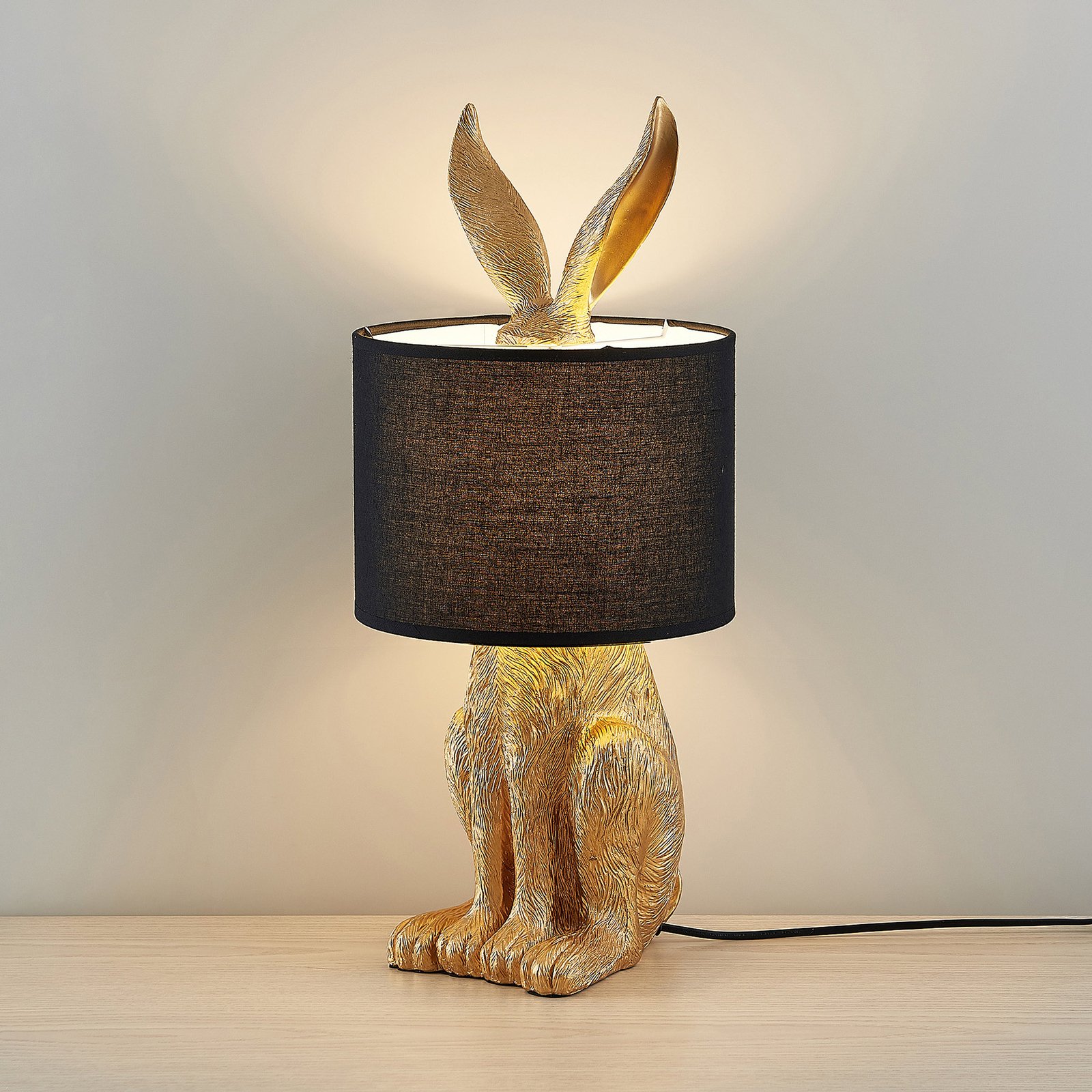 Lorentia Table Lamp Gold - Lindby